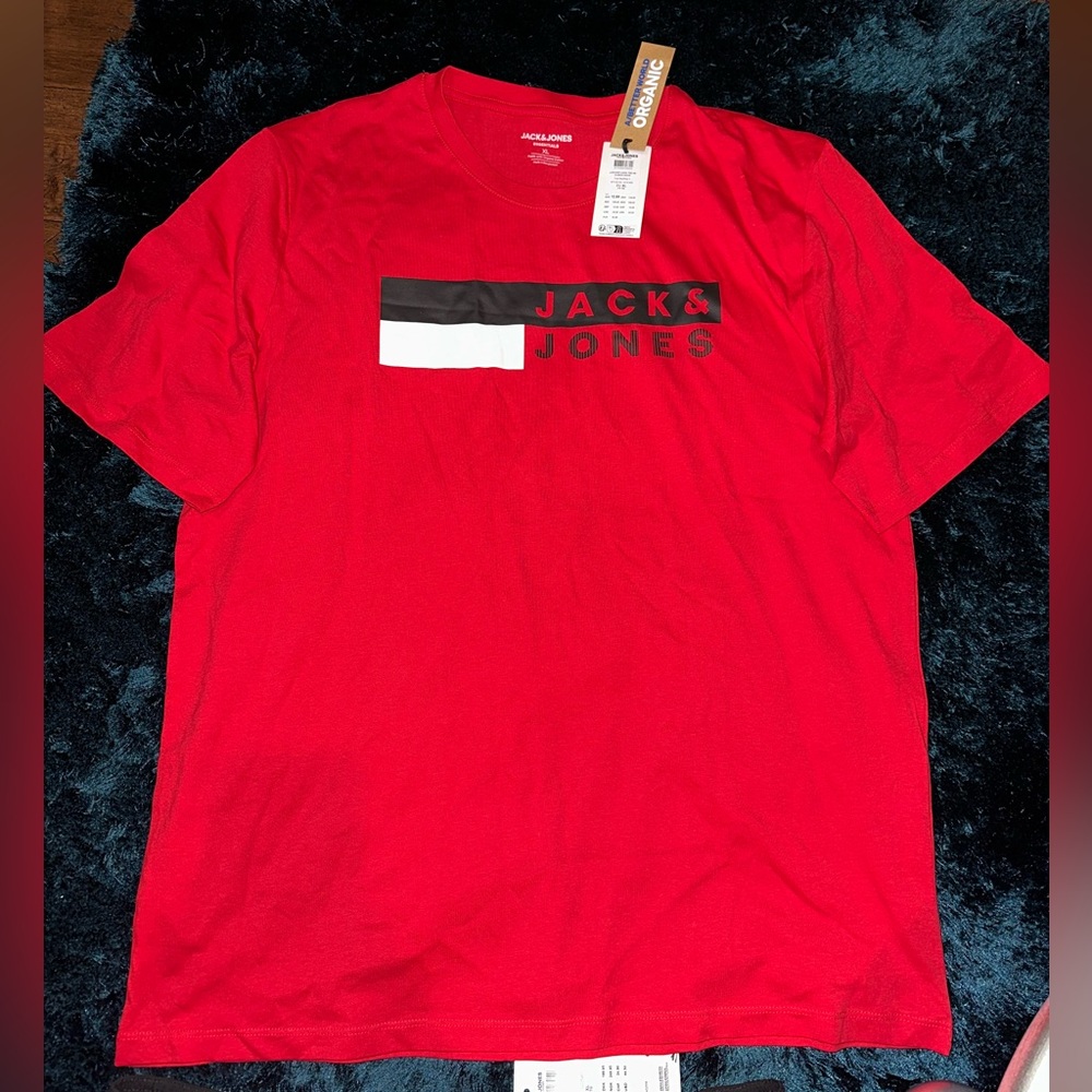 Jack & Jones men’s red shirt size xl